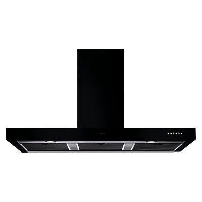 Smeg KS110BLE Chimney Cooker Hood, Gloss Black